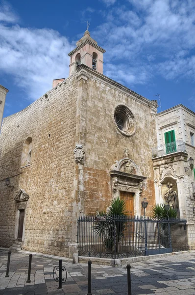Madonna di costantinopoli kerk. Giovinazzo. Apulië. — Stockfoto