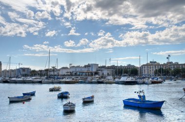 Panoramic view of Bari. Apulia. clipart