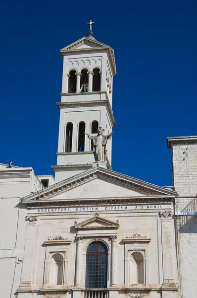 不锈钢立式 redentore 教堂。ruvo di 普利亚大区。阿普利亚. — 图库照片