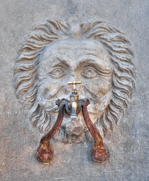 Fontaine historique. Gubbio. Ombrie . — Photo