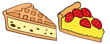 Tarts. clipart