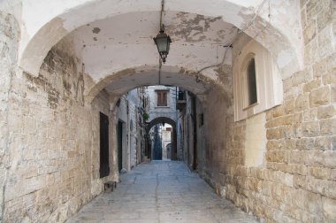 Alleyway. Bisceglie. Apulia. clipart