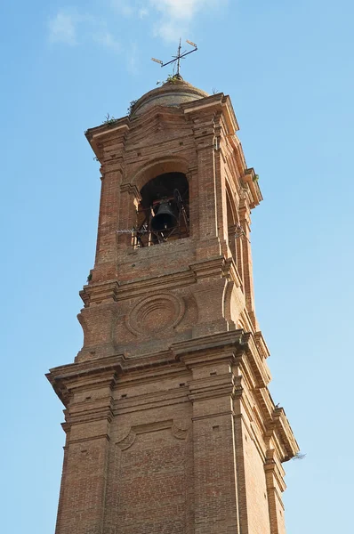 St. gervasio e protasio glockenturm citt — Stockfoto