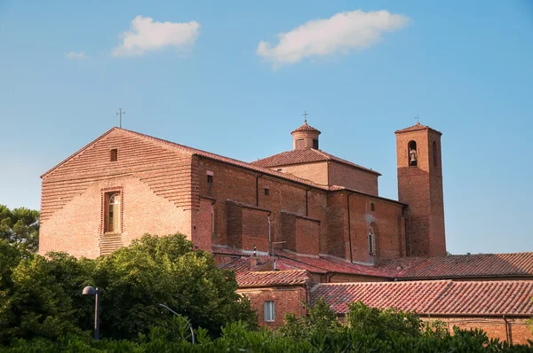 Kościół St. francesco. Citta' della pieve. Umbria. — Zdjęcie stockowe