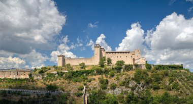 Albornoz Kalesi. Spoleto. Umbria.