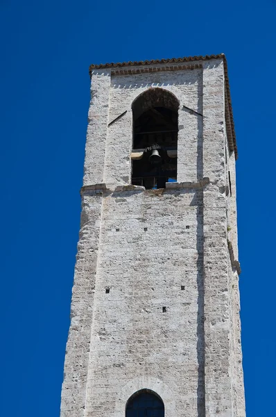 St. Giovanni Belltower Church. Gubbio. Umbria. — Zdjęcie stockowe