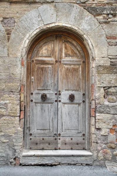 stock image Wooden door.