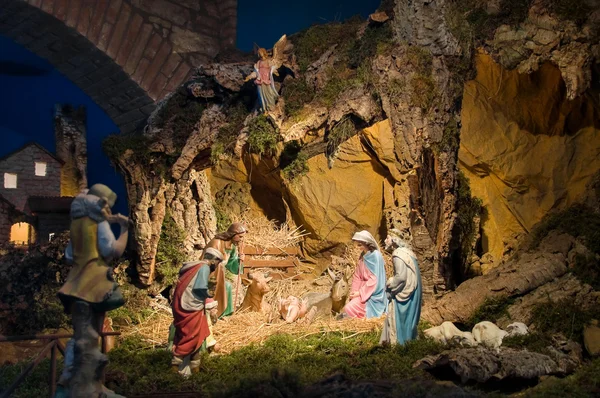 La nativité du Christ . Photos De Stock Libres De Droits
