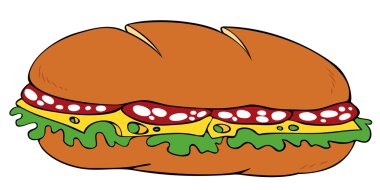 Sandwich. clipart