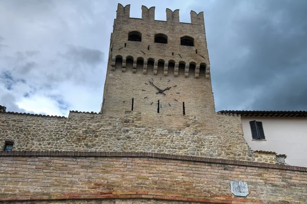 Porta St. Agostino. Montefalco. Umbria. — Stock Photo, Image