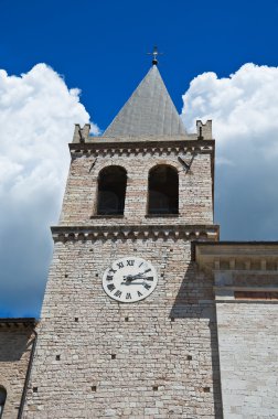 St maria maggiore belltower Kilisesi. Spello. Umbria.