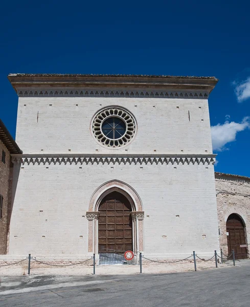 성 마리아 디 vallegloria의 교회입니다. 스 펠로입니다. 움브리아. — 스톡 사진