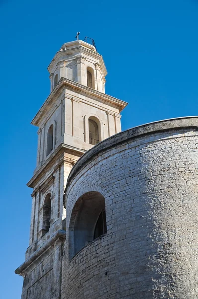 Santa Maria Assunta Belltower. Sannicandro di Bari. Apúlia . — Fotografia de Stock