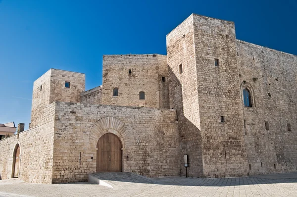 Norman-Zwabisch kasteel. Sannicandro di bari. Apulië. — Stockfoto