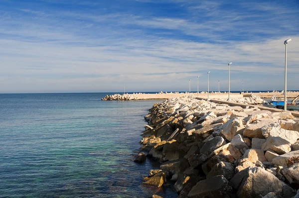 Panoramautsikt över giovinazzo. Apulien. — Stockfoto