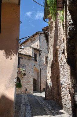 Alleyway. Spello. Umbria.