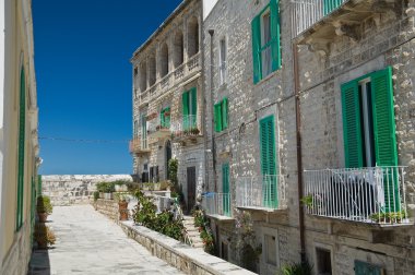 molfetta görünümü. Apulia.