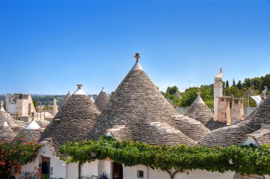 Trulli. Alberobello. Apulia. clipart