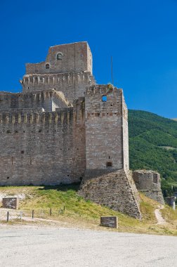 Albornoz Kalesi. Assisi. Umbria.