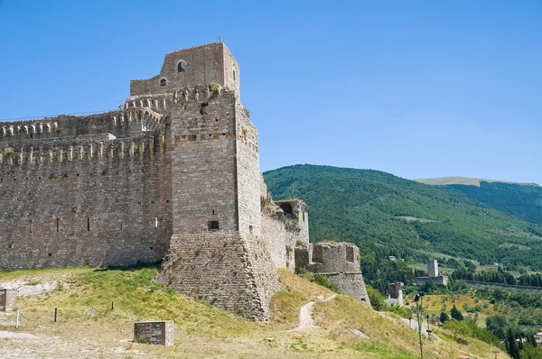 Fortezza di Albornoz. Assisi. Umbria . — Foto Stock