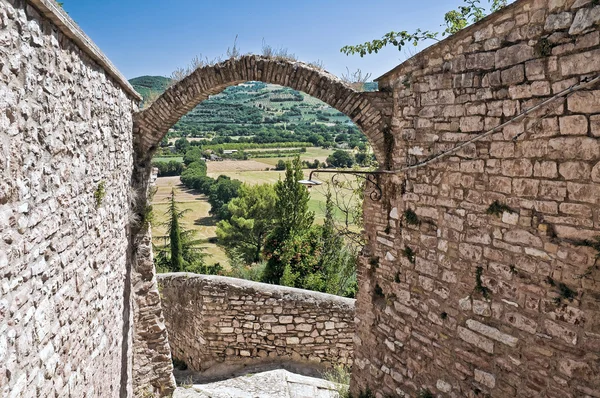 Vista panoramica di Spello. Umbria . — Foto Stock