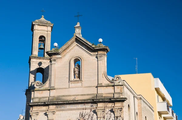 Kyrkan St luigi. Bitritto. Apulien. — Stockfoto