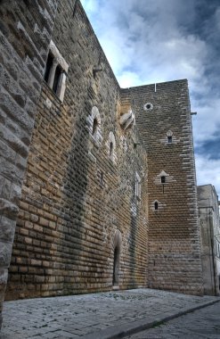 Norman- Swabian Castle. Gioia del Colle. Apulia. clipart