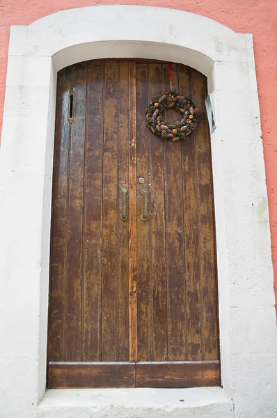 Porta in legno. — Foto Stock