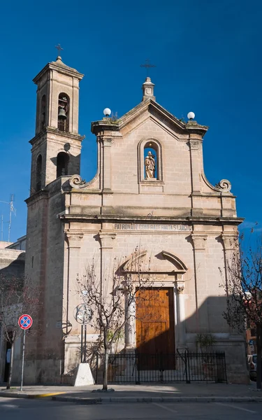 St. Luigi Kirke. Bitritto. Apulien . - Stock-foto