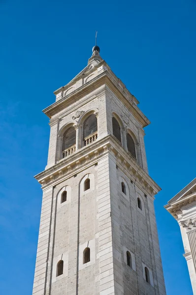 St. rocco klokkentoren kerk. Gioia del colle. Apulië. — Stockfoto