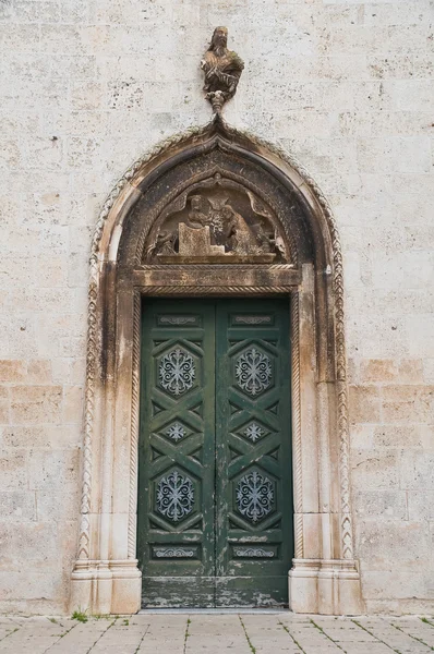 Ahşap portal kilise. — Stok fotoğraf