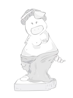 Venus de Milo Pig. clipart