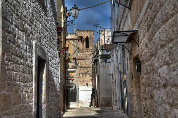 Alleyway. Bitritto. Apulia. — Stock Photo, Image