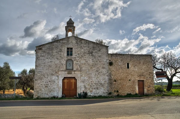 Biserica Madonna del Serto. Bitritto. Apulia . — Fotografie, imagine de stoc