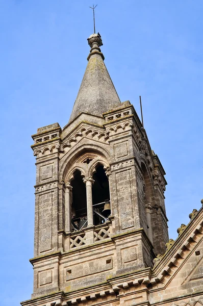 St. Lucia Glockenturmkirche. gioia del colle. apulien. — Stockfoto