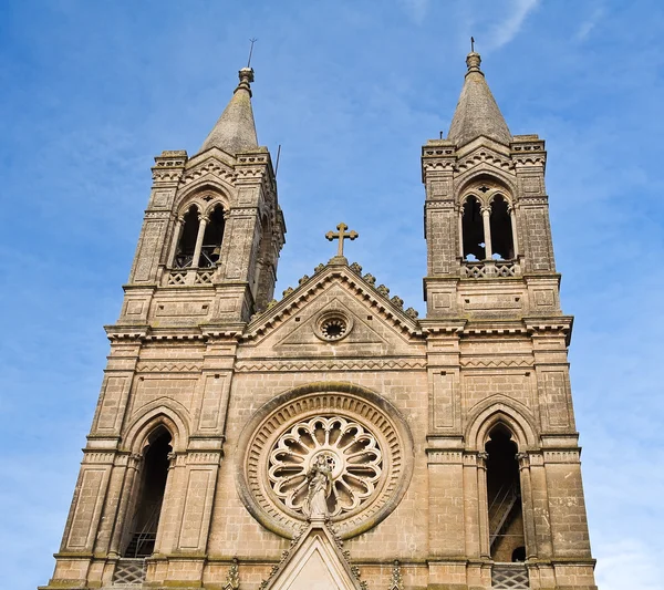 Церковь Святой Люсии. Джойя дель Колле. Апулия . — стоковое фото