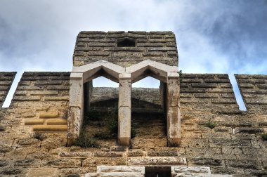 Norman- Swabian Castle. Gioia del Colle. Apulia. clipart