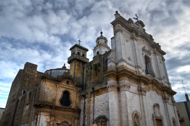 Historical churches. Gioia del Colle. Apulia. clipart