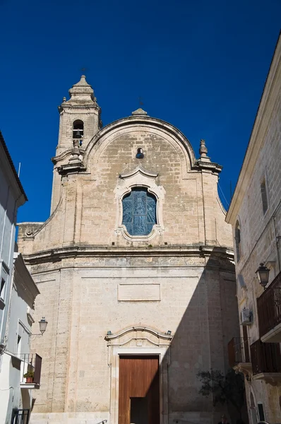 Kerk van de Onbevlekte Ontvangenis. Adelfia. Apulië. — Stockfoto