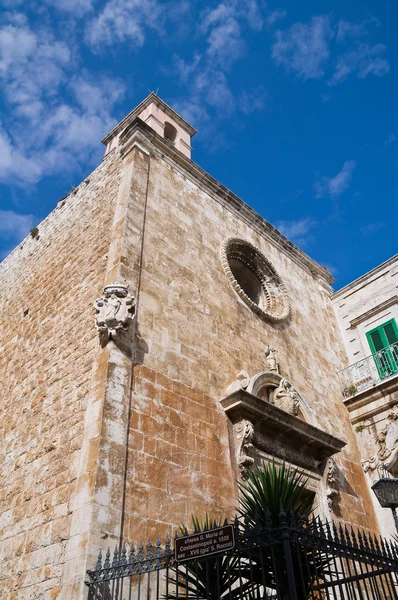 Madonna di costantinopoli kyrka. Giovinazzo. Apulien. — Stockfoto