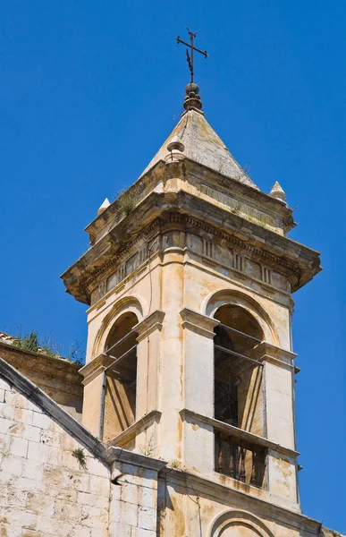 St. rocco belltower církve. Palo del colle. Apulie. — Stock fotografie