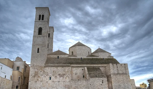 Собор Святого Коррадо Мольфетта Апулия — стоковое фото