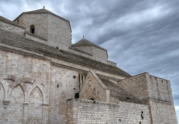 Katedrála Svatého Corrado Molfetta Apulie — Stock fotografie