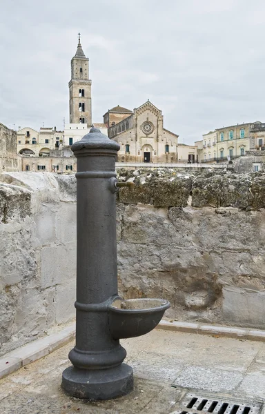 Sassi Centrala Matera Basilicata — Stockfoto