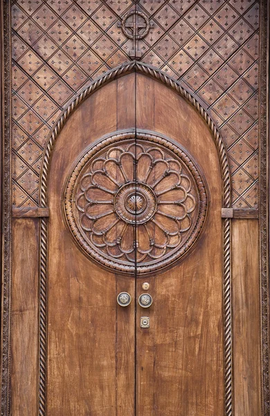 St. giovanni battista portal kyrka. Matera. Basilicata. — Stockfoto