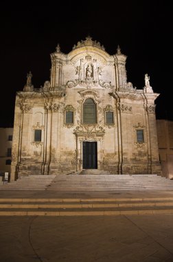 Aziz francesco d'assisi kilise. Matera. Basilicata.