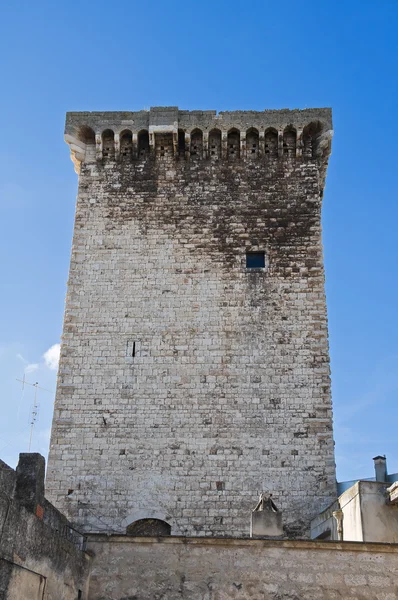 Norman Wieży Rutigliano Apulia — Zdjęcie stockowe