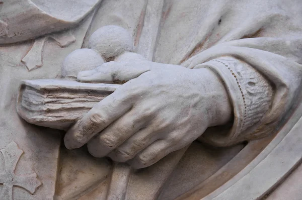 聖ニコラの像の詳細. — ストック写真
