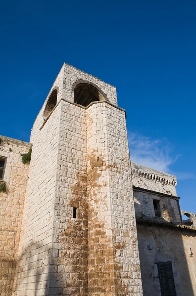 Normański Zamek Conversano Apulia — Zdjęcie stockowe