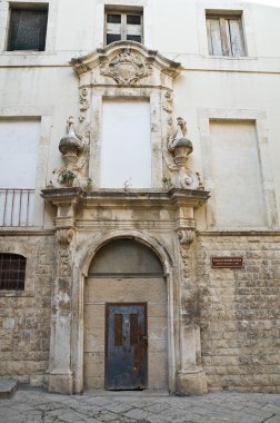 dogana vecchia Sarayı eski. Molfetta. Apulia.